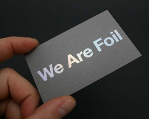 Foil Business Cards